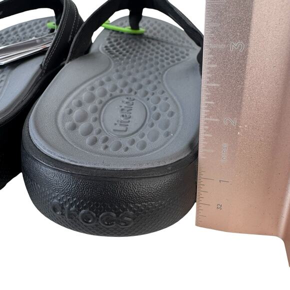 Crocs Yukon Vista II LiteRide Flip Flops Comfortable Beach Sandals Mens Size 13 - Picture 6 of 8